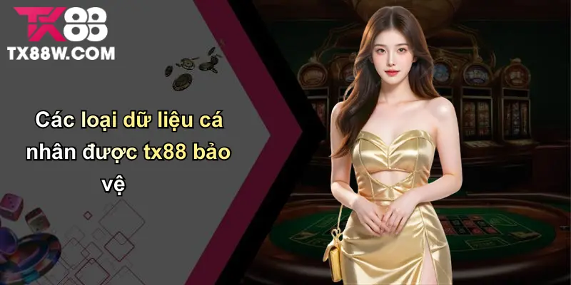 Quyền Riêng Tư Tiêu Chuẩn Bảo Vệ Dữ Liệu Người Chơi tại TX88 1 Các loại dữ liệu cá nhân được tx88 bảo vệ