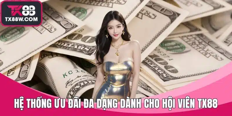 TX88 – Nhà Cái Chính Thức Cá Cược Thể Thao Châu Á 2025 15 Hệ thống ưu đãi đa dạng dành cho hội viên TX88