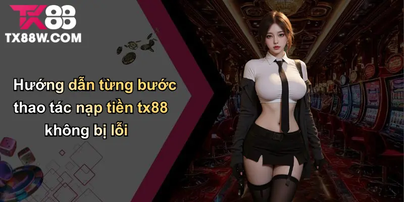 Nạp Tiền TX88: Tất Cả Những Điều Bạn Cần Biết Từ A Đến Z 3 Hướng dẫn từng bước thao tác nạp tiền tx88 không bị lỗi