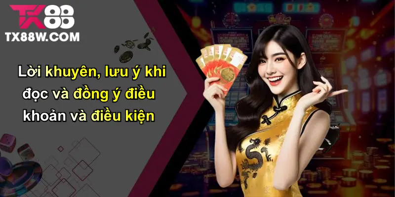 Điều Khoản Và Điều Kiện Sử Dụng Dịch Vụ Tại Nhà Cái TX88 4 Lời khuyên, lưu ý khi đọc và đồng ý điều khoản và điều kiện
