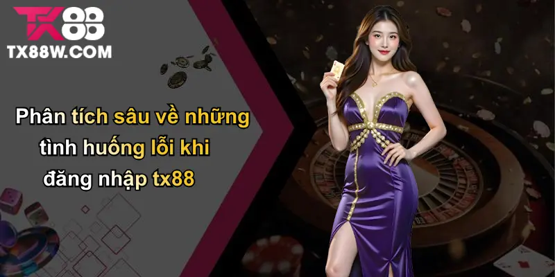 Đăng Nhập TX88 Cá Cược An Toàn, Tiện Lợi Cho Người Chơi Việt 3 Phân tích sâu về những tình huống lỗi khi đăng nhập tx88