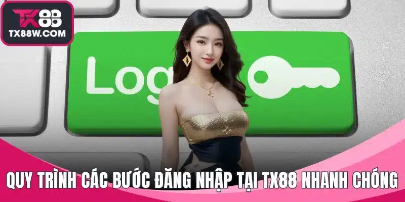 TX88 – Nhà Cái Chính Thức Cá Cược Thể Thao Châu Á 2025 16 Quy trình các bước đăng nhập tại TX88 nhanh chóng