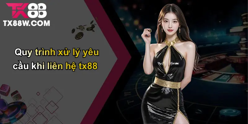 Liên Hệ TX88 Toàn Bộ Kênh Hỗ Trợ & Bí Quyết Sử Dụng Hiệu Quả 3 Quy trình xử lý yêu cầu khi liên hệ tx88