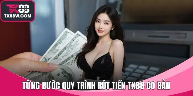 TX88 – Nhà Cái Chính Thức Cá Cược Thể Thao Châu Á 2025 17 Từng bước quy trình rút tiền TX88 cơ bản